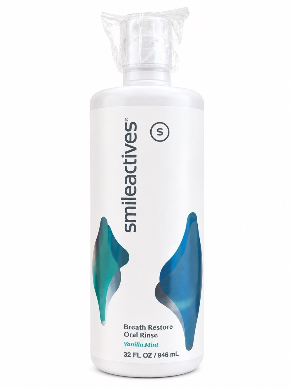 Smileactives Breath Restore Oral Rinse Vanilla Mint 32oz Mouthwash Fresh Breath
